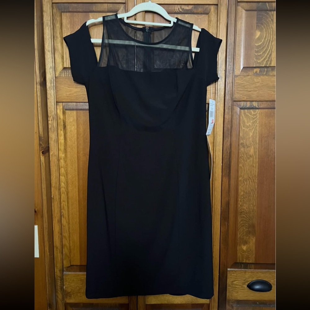 JCPenny Black Midi Dress
